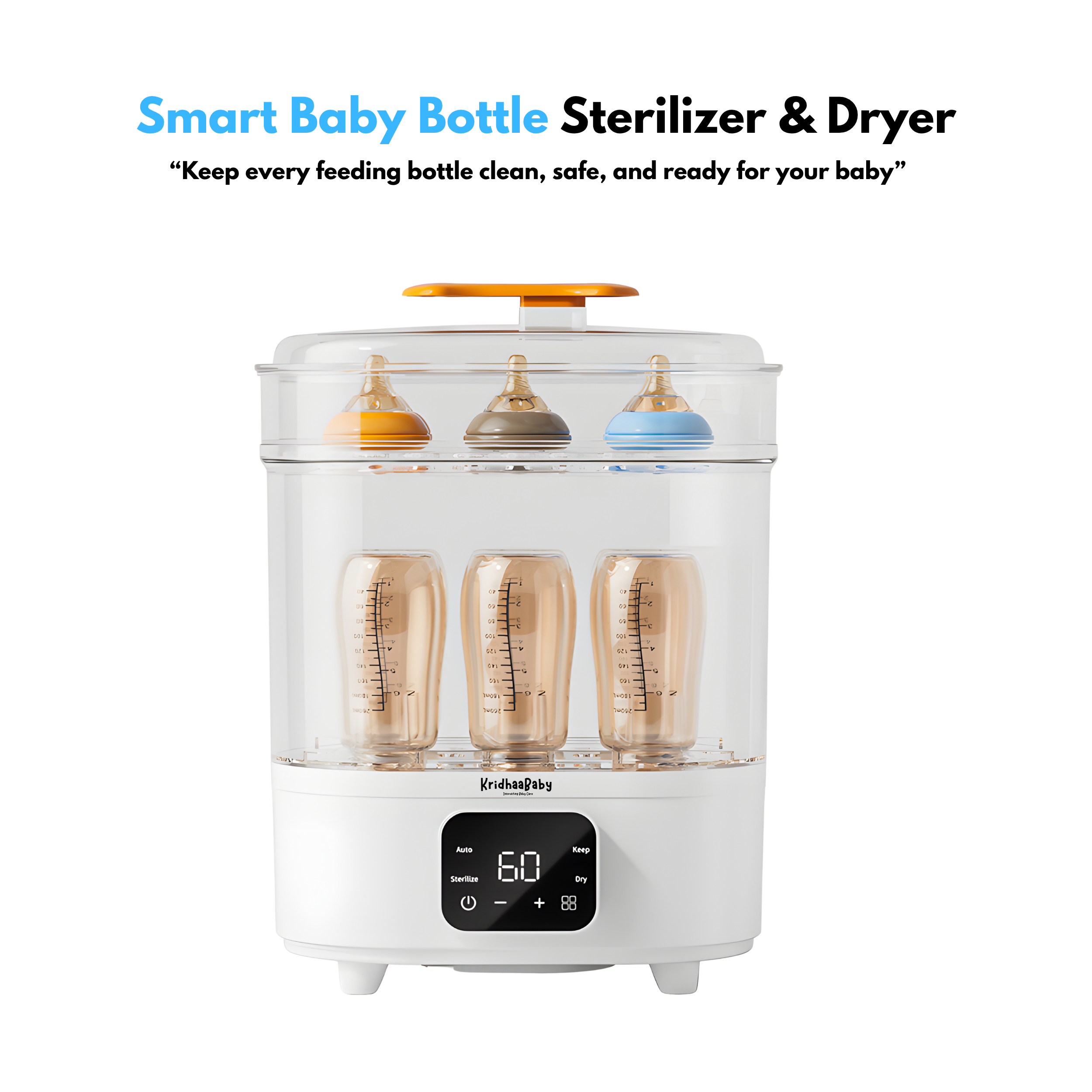 Smart Baby Bottle Sterilizer & Dryer