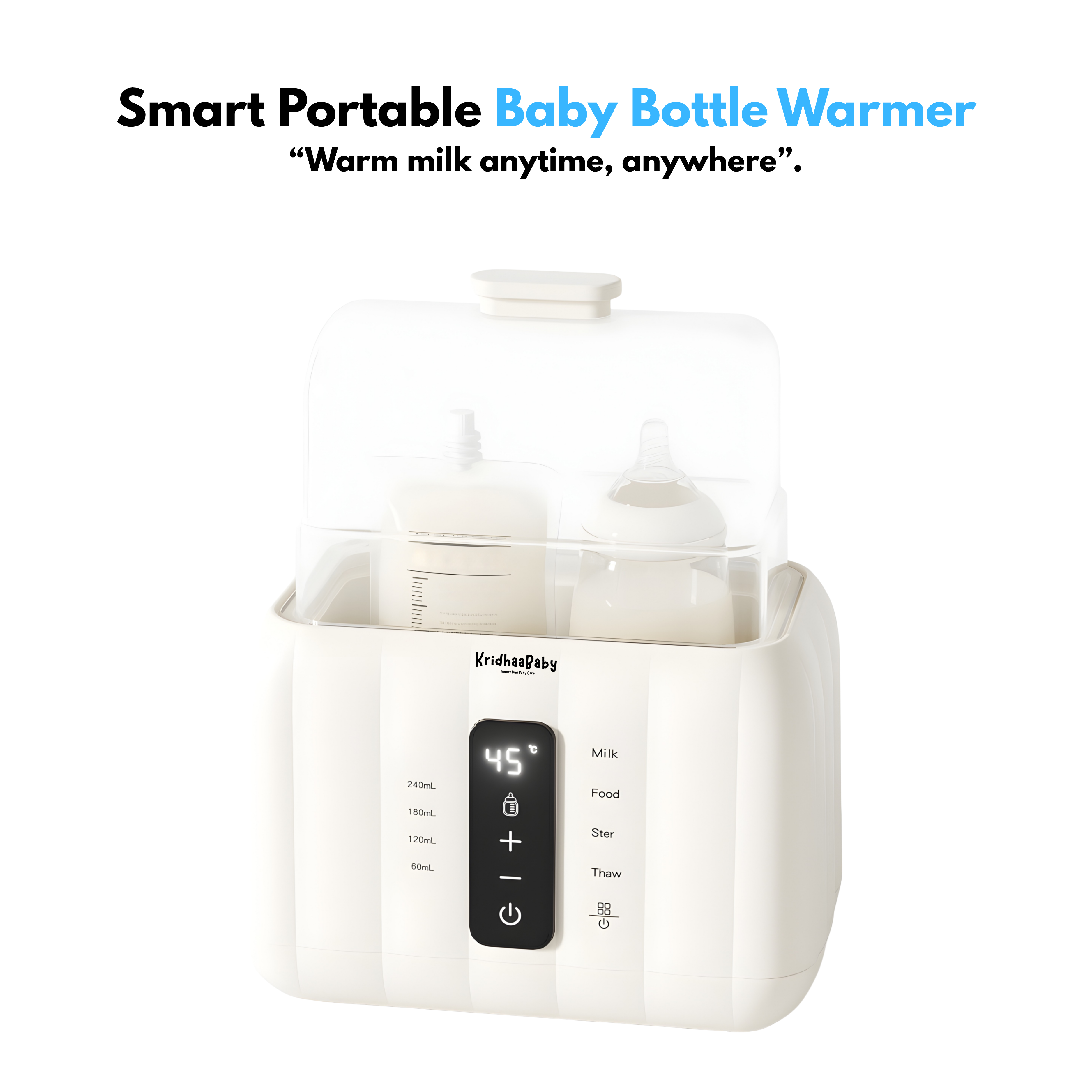 Smart Portable Baby Bottle Warmer