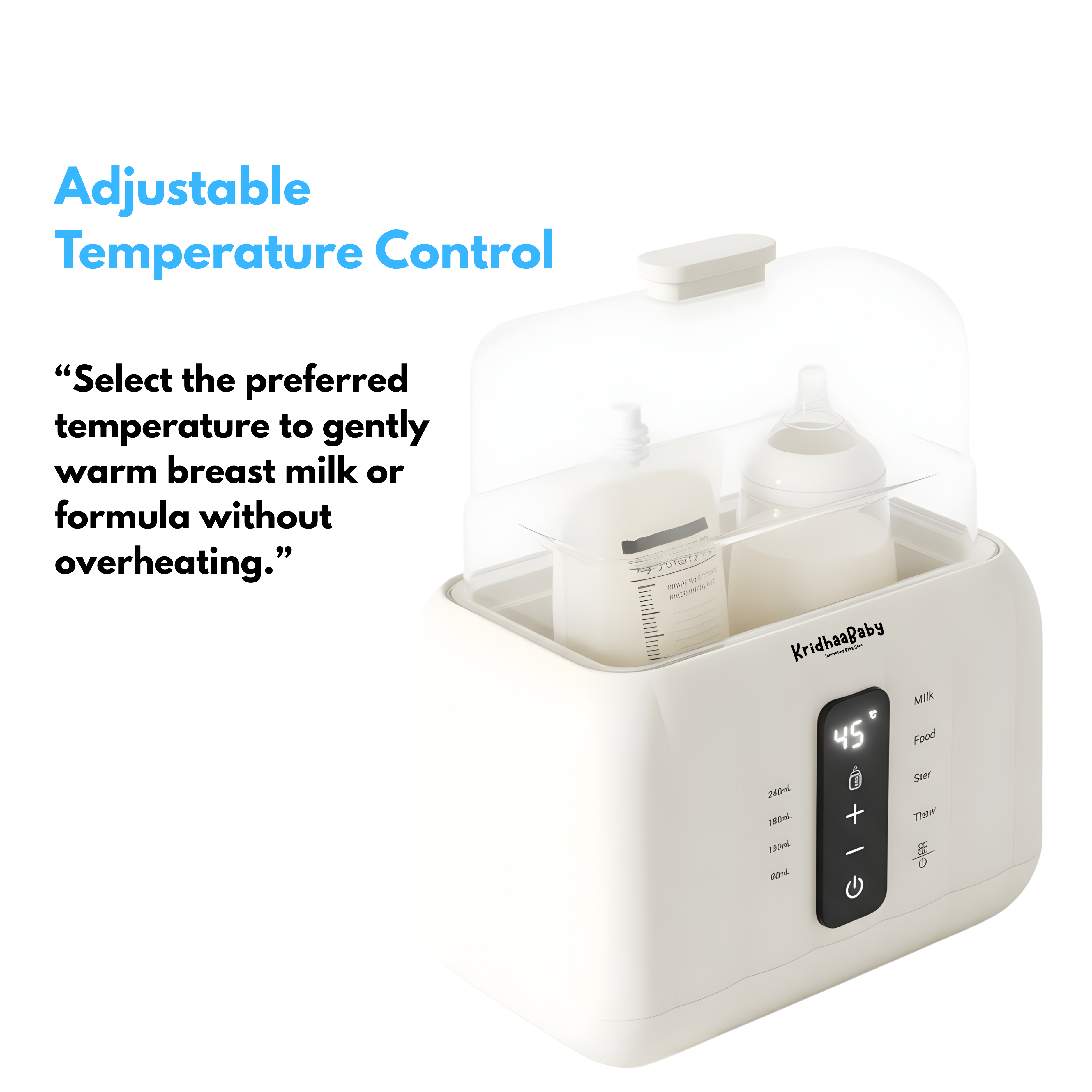 Smart Portable Baby Bottle Warmer