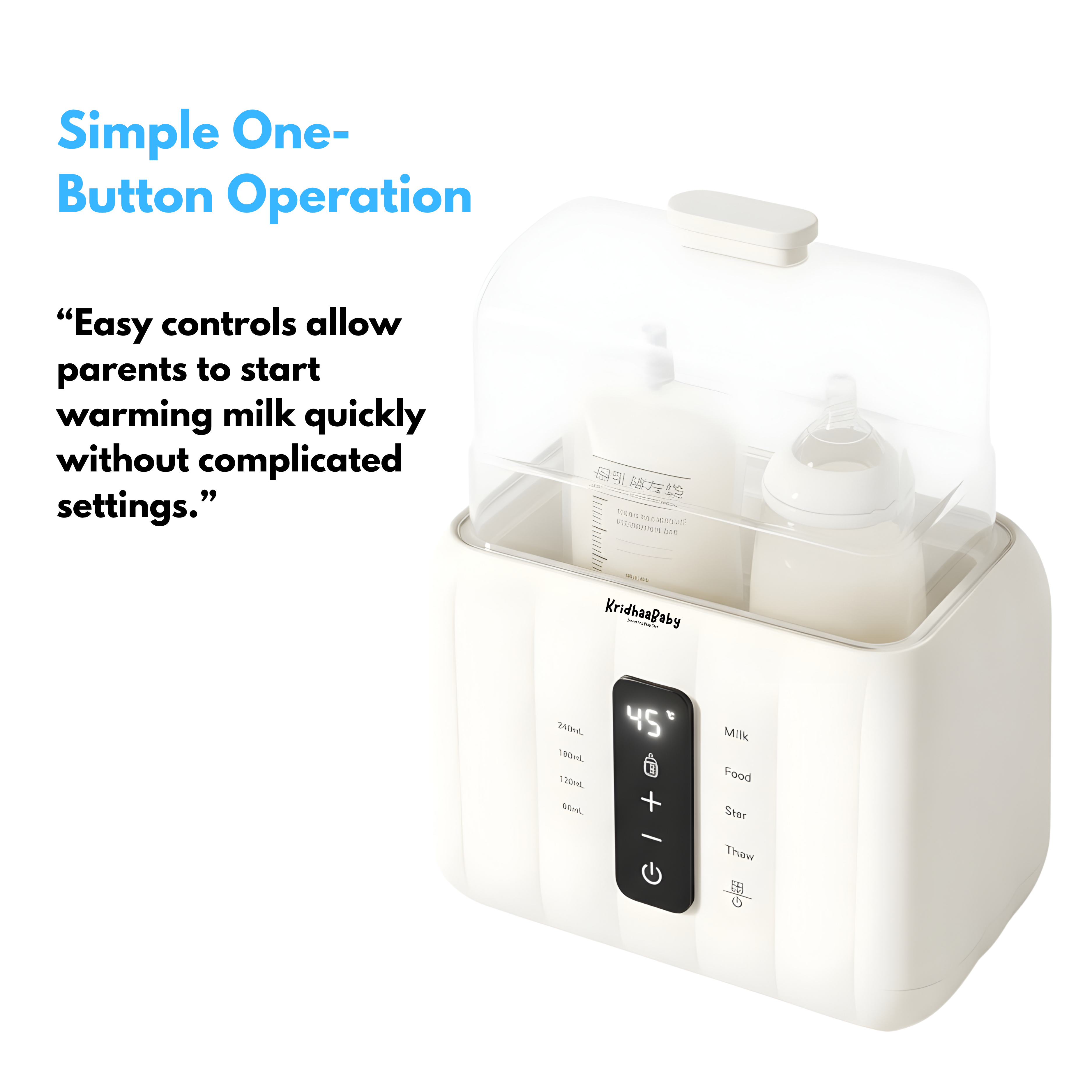 Smart Portable Baby Bottle Warmer