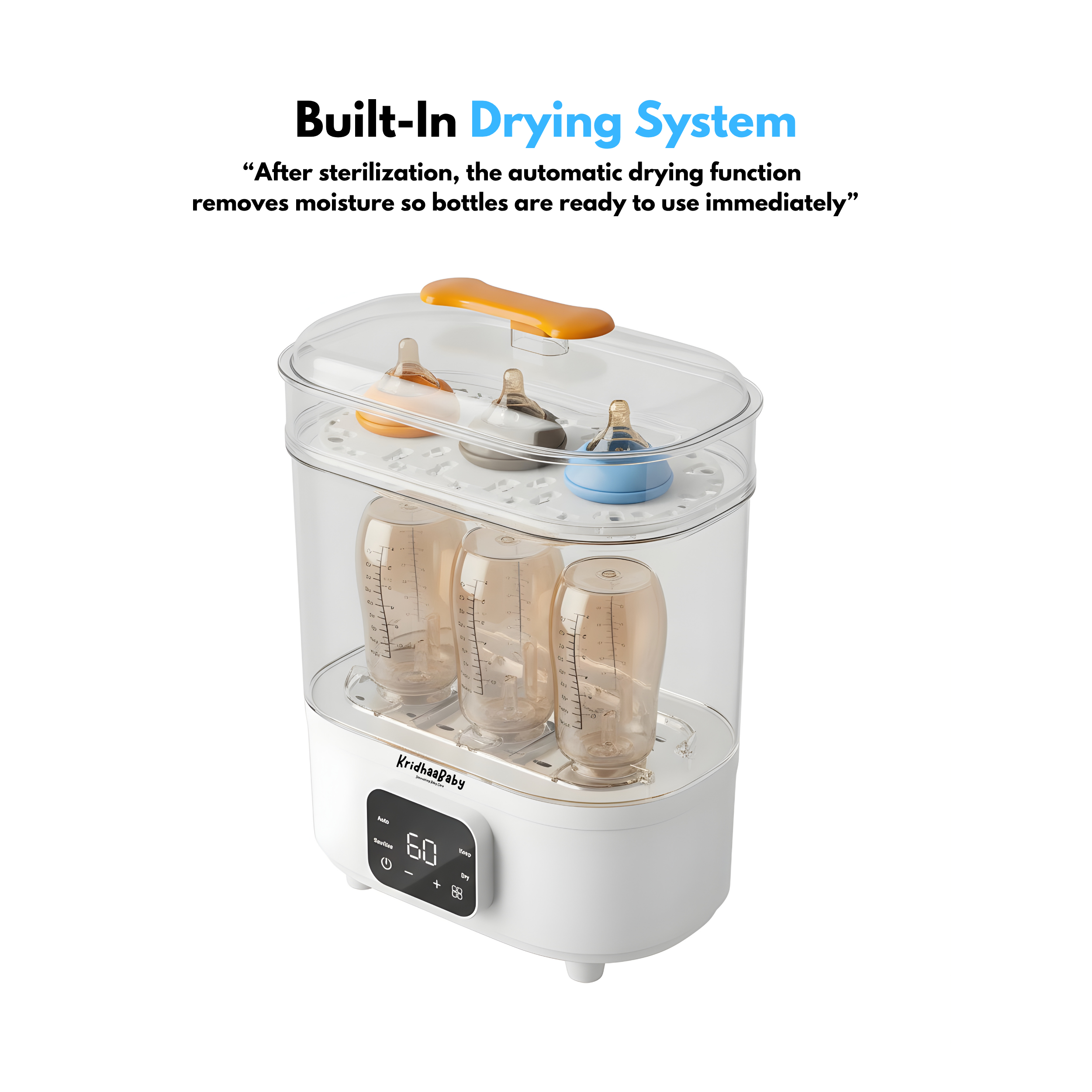 Smart Baby Bottle Sterilizer & Dryer