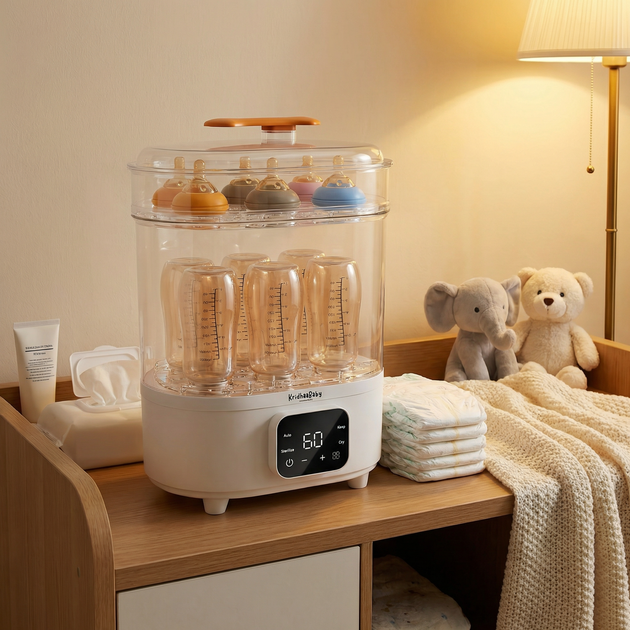 Smart Baby Bottle Sterilizer & Dryer