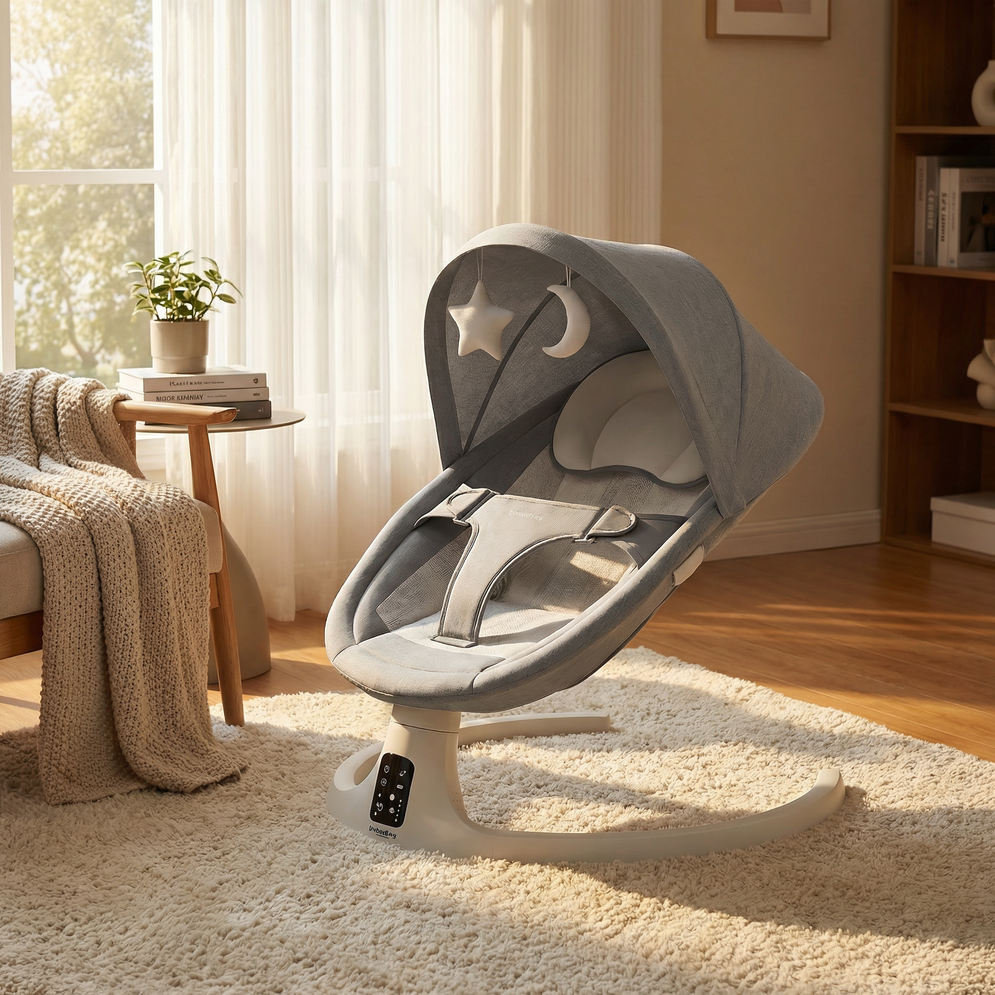Baby Smart Rocking Cradle